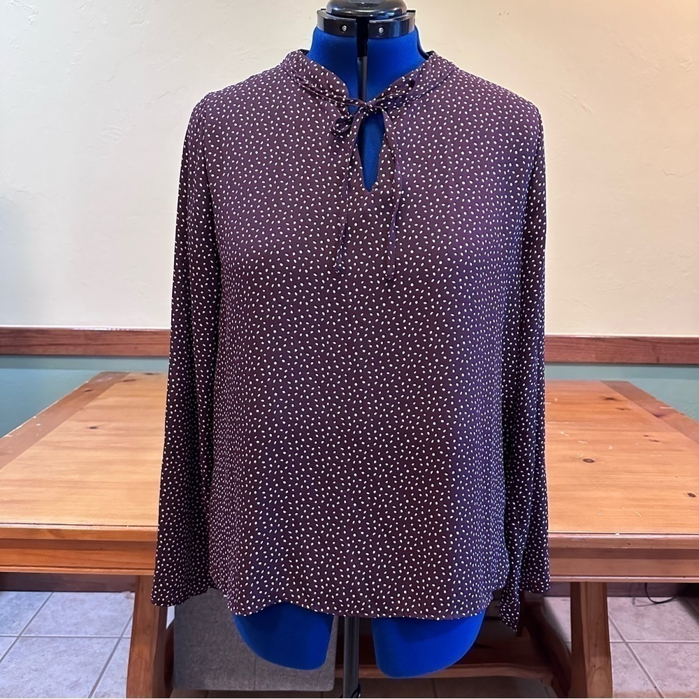 B collection by bobeau long sleeve blouse